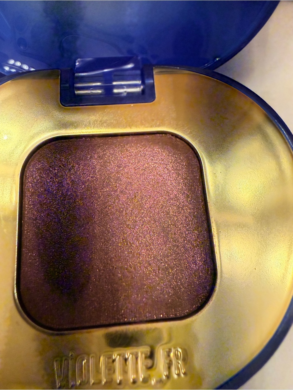 Violette FR Shimmering Plum Single Eye Shadow